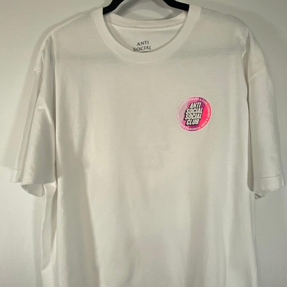 Antisocial Club XL 100% Cotton Short Sleeve Tee - Picture 2 of 9